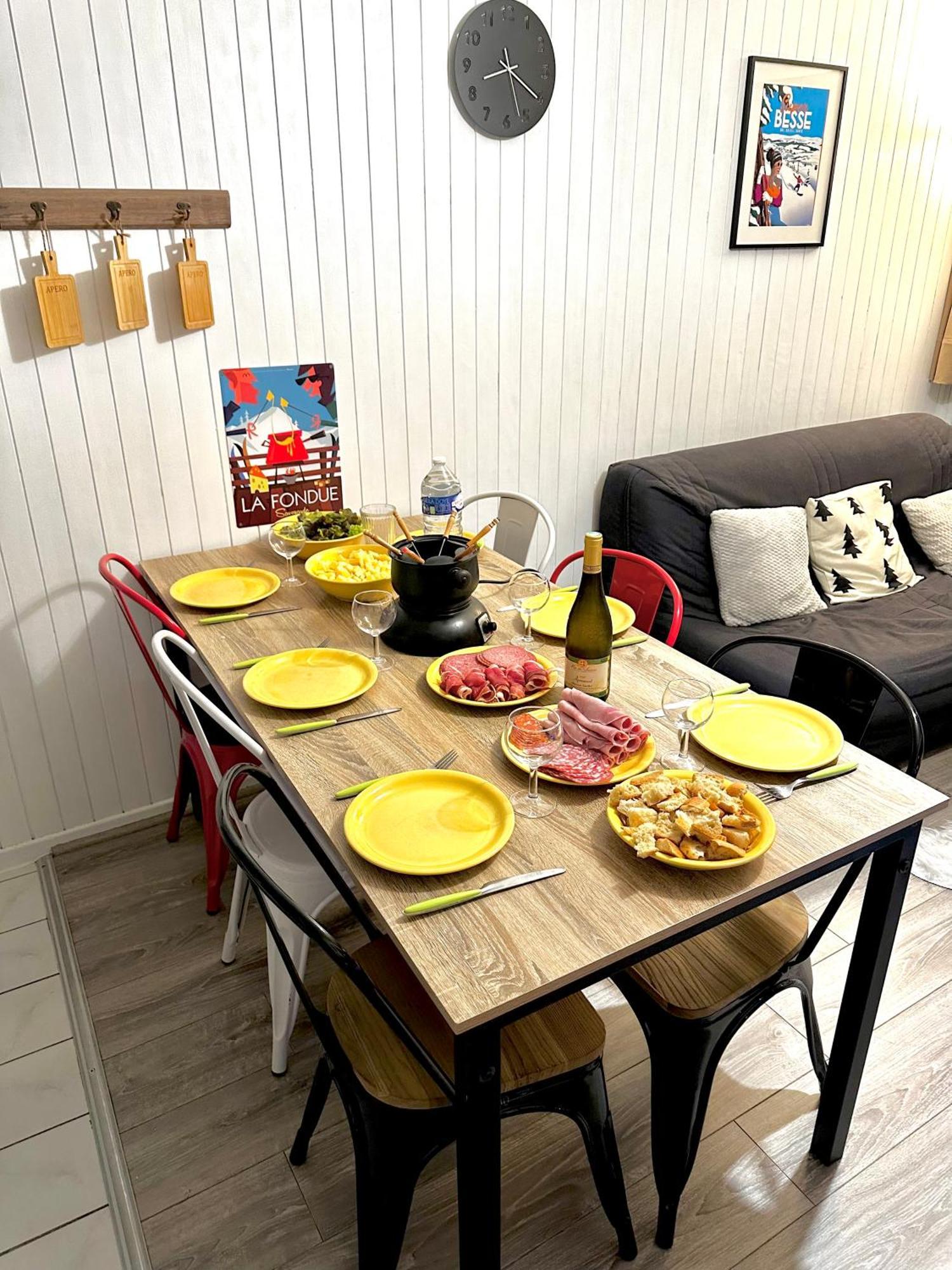 Appartement Cosy Centre Station De Super Besse Pour 2 A 6 Personnes Eksteriør billede